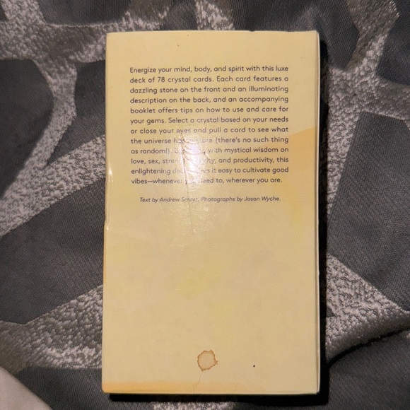 Crystal The Stone Deck of Cards - 78 Crystal Types in the Deck - Picture 4 of 4